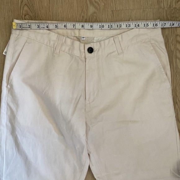 Relaxed Fit Men's Cotton Casual Pants Minimalist & Coastal Grandfather Aesthetic - Picture 8 of 12